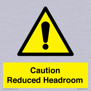 Caution Reduced Headroom